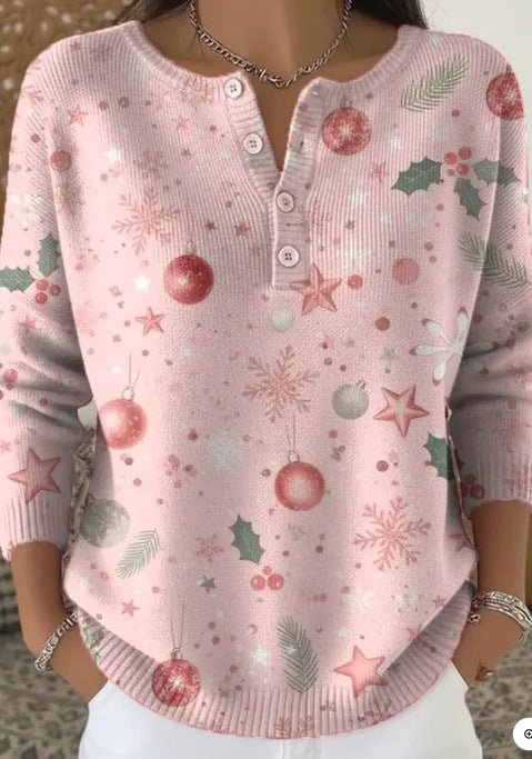 Lidia | Maglia Natalizia Morbida con Albero