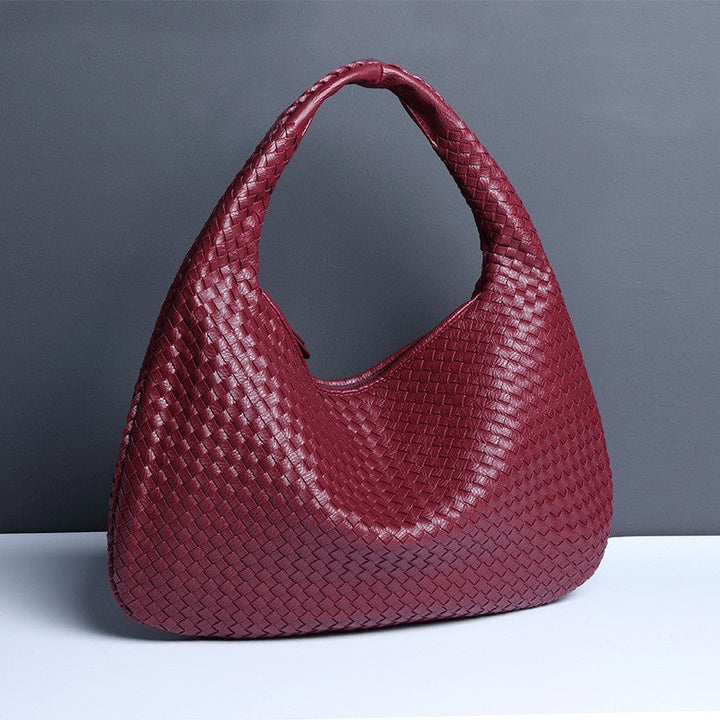 Woven Hobo Shoulder Bag