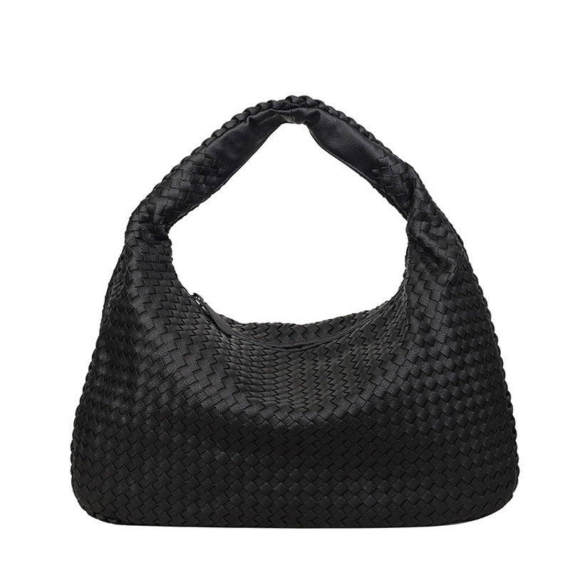 Woven Hobo Shoulder Bag