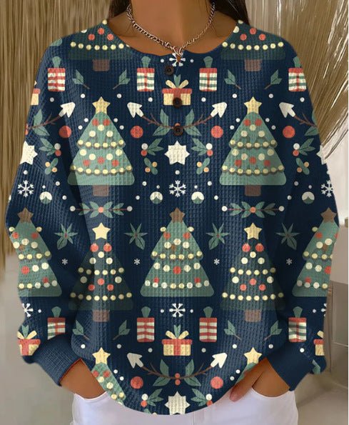 Lidia | Maglia Natalizia Morbida con Albero