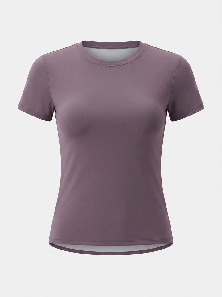 Women's Fitted Crew Neck T-Shirt