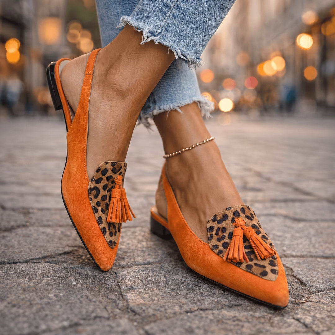 Valeria | Sandali con cinturini e frange