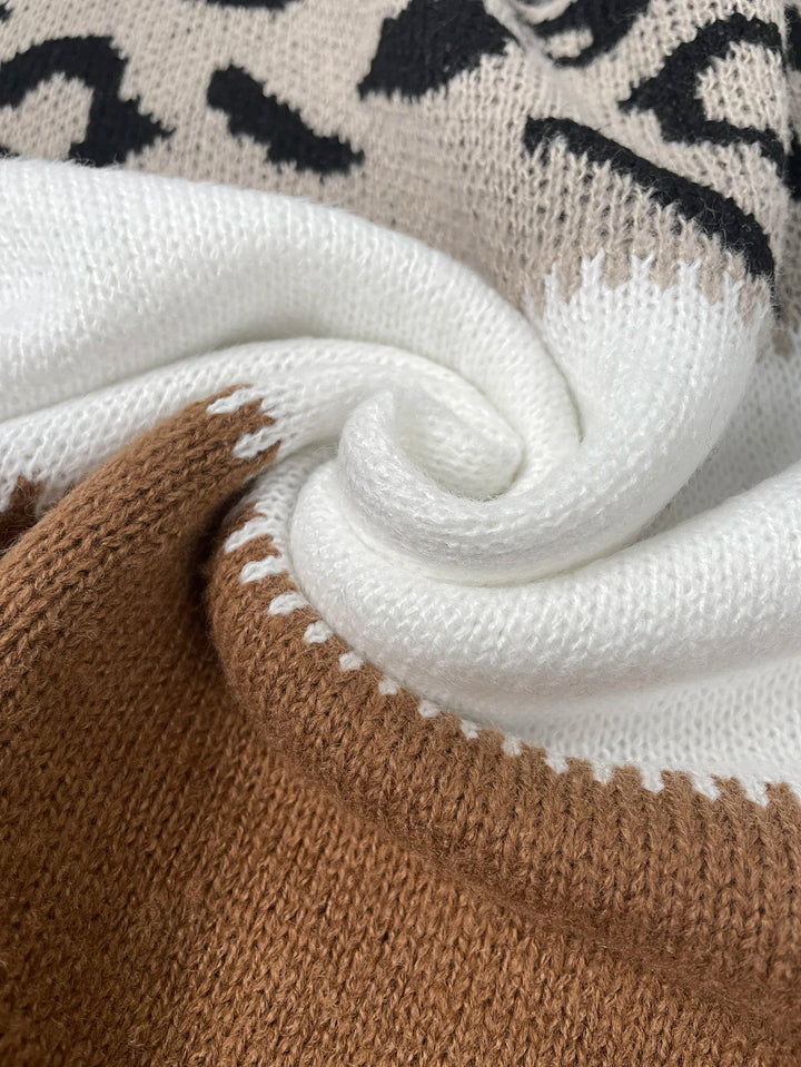 Lela | Maglione leopardato audace