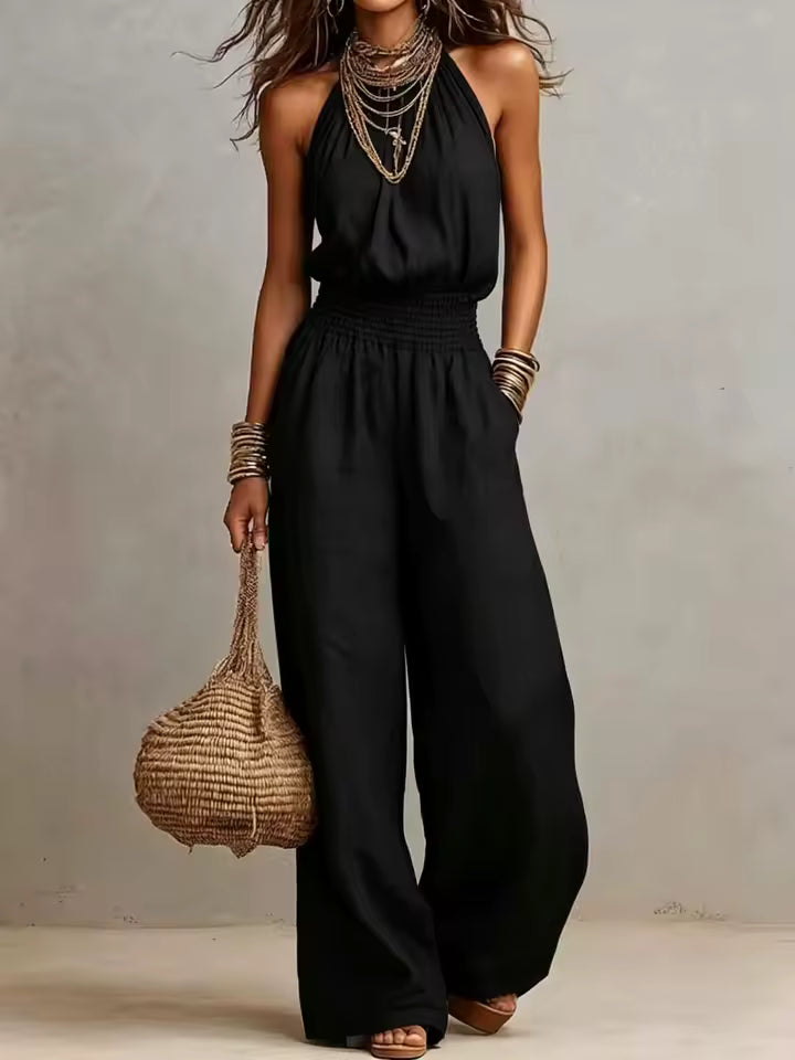 Valeria | Tuta Elegante con Halter