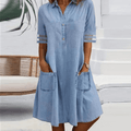 Harper | Abito camicia casual