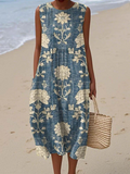 Belle | Abito midi in stile boho