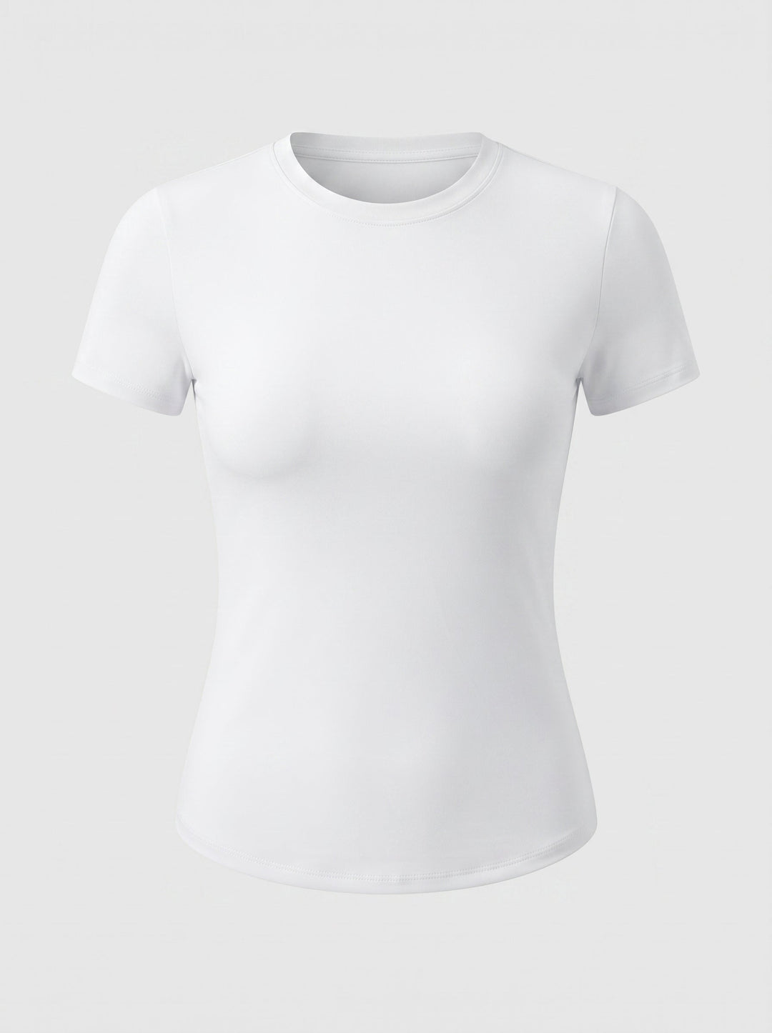 Women's Fitted Crew Neck T-Shirt