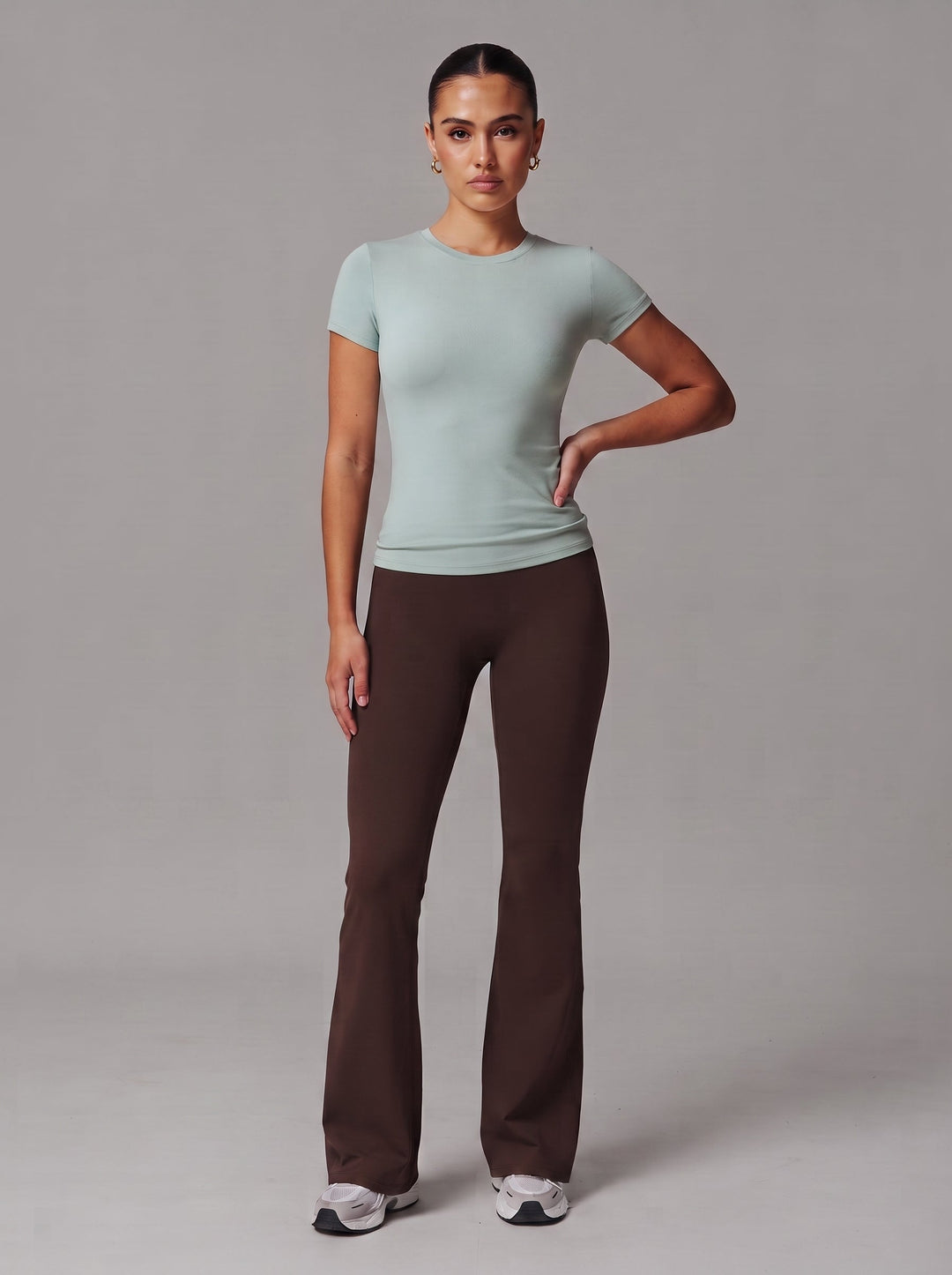 Women's Fitted Crew Neck T-Shirt