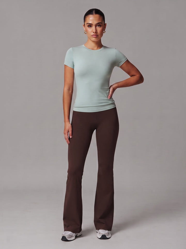 Women's Fitted Crew Neck T-Shirt
