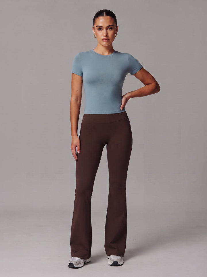 Women's Fitted Crew Neck T-Shirt
