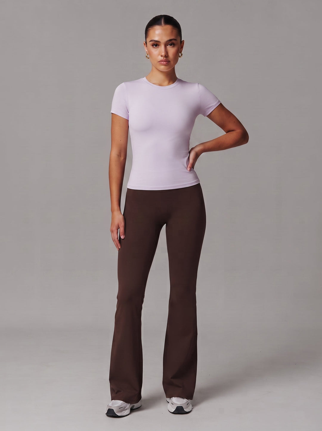 Women's Fitted Crew Neck T-Shirt