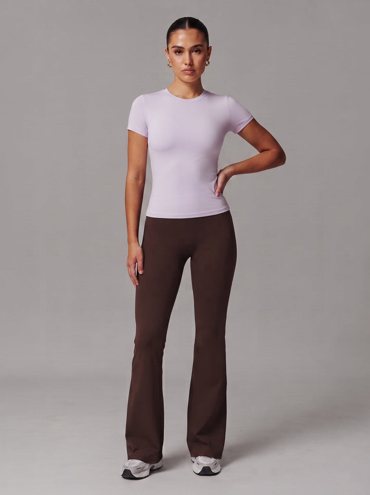 Women's Fitted Crew Neck T-Shirt