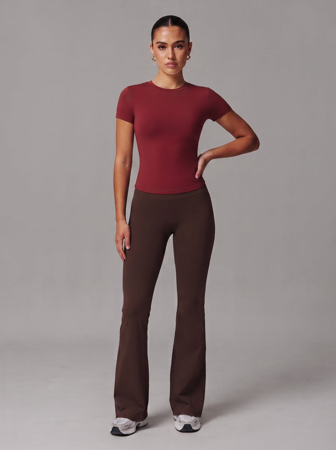 Women's Fitted Crew Neck T-Shirt
