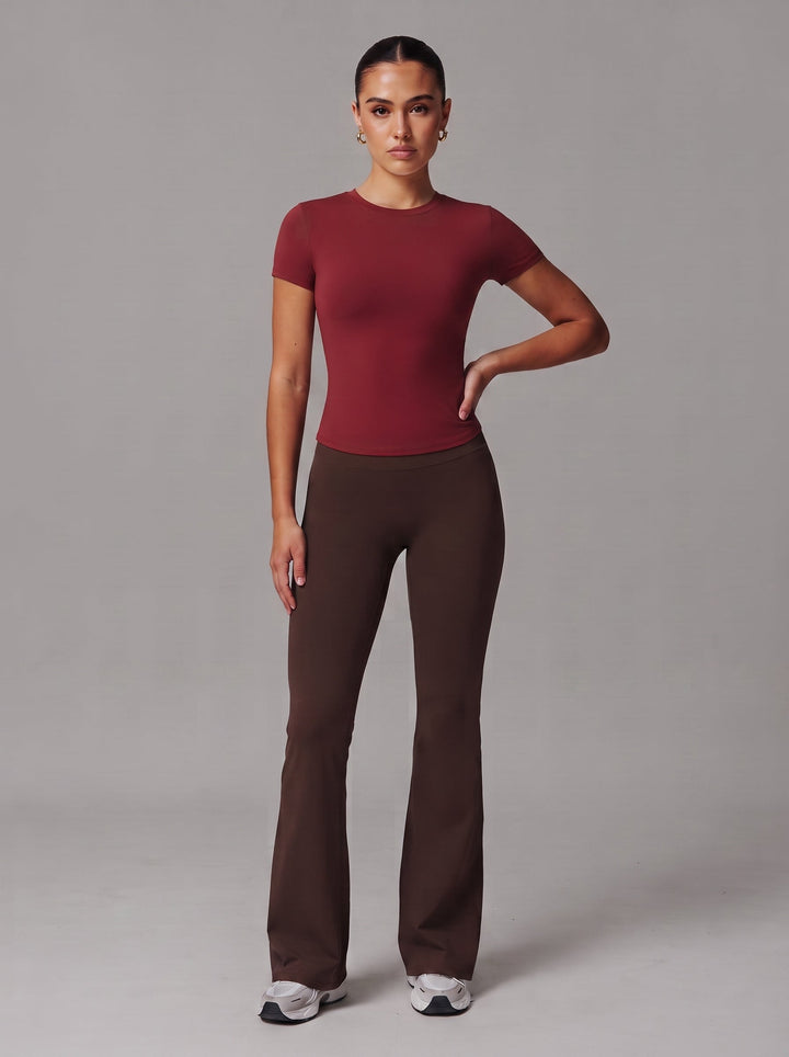 Women's Fitted Crew Neck T-Shirt