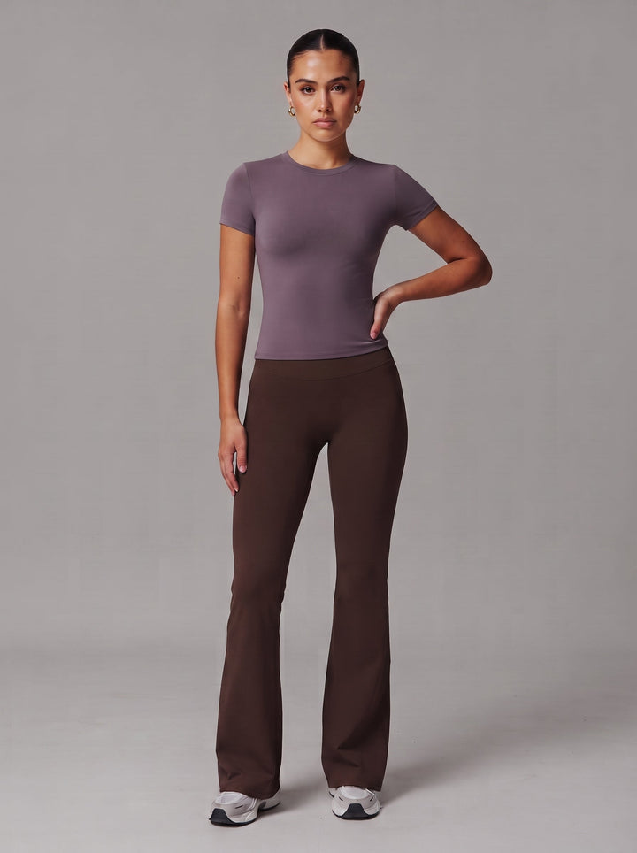 Women's Fitted Crew Neck T-Shirt