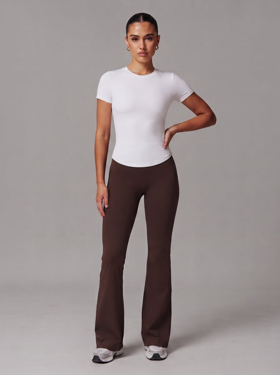 Women's Fitted Crew Neck T-Shirt