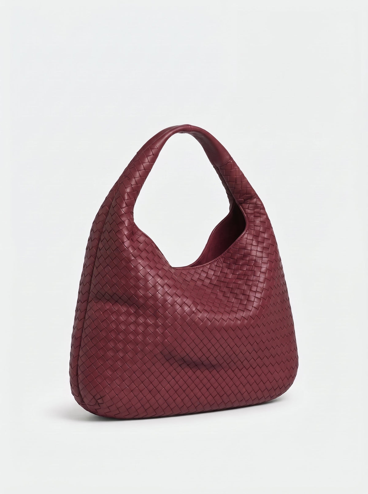 Borsa a tracolla hobo intrecciata