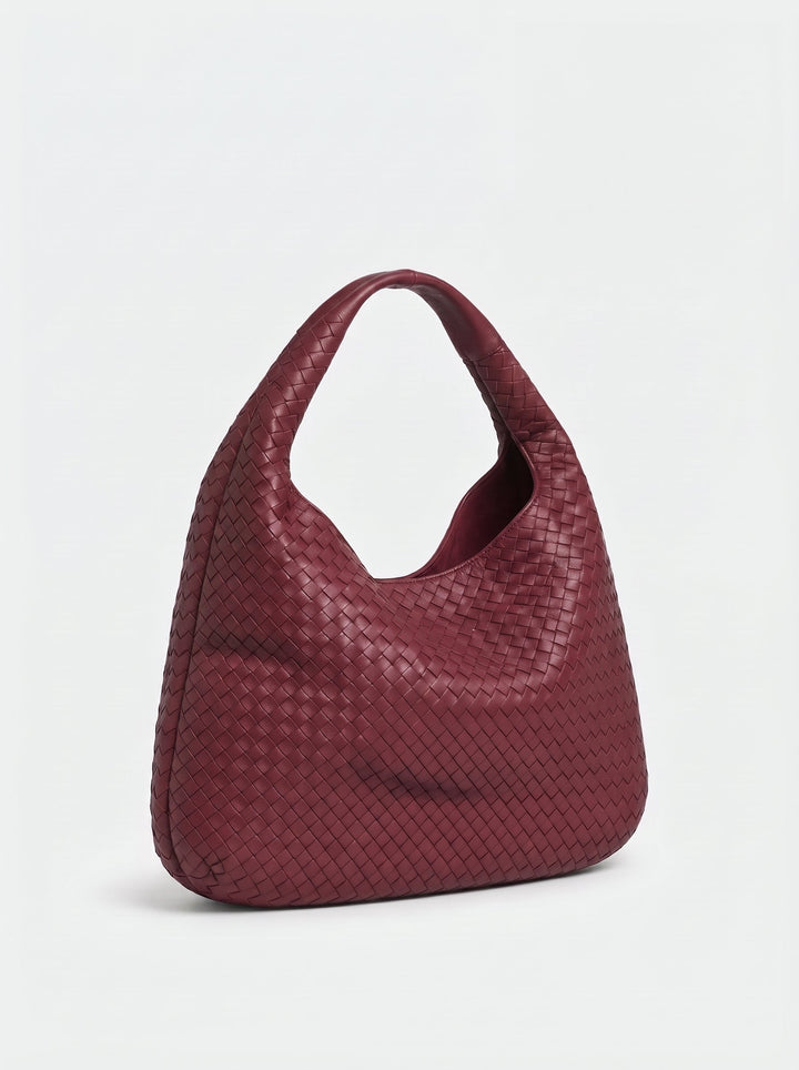 Woven Hobo Shoulder Bag