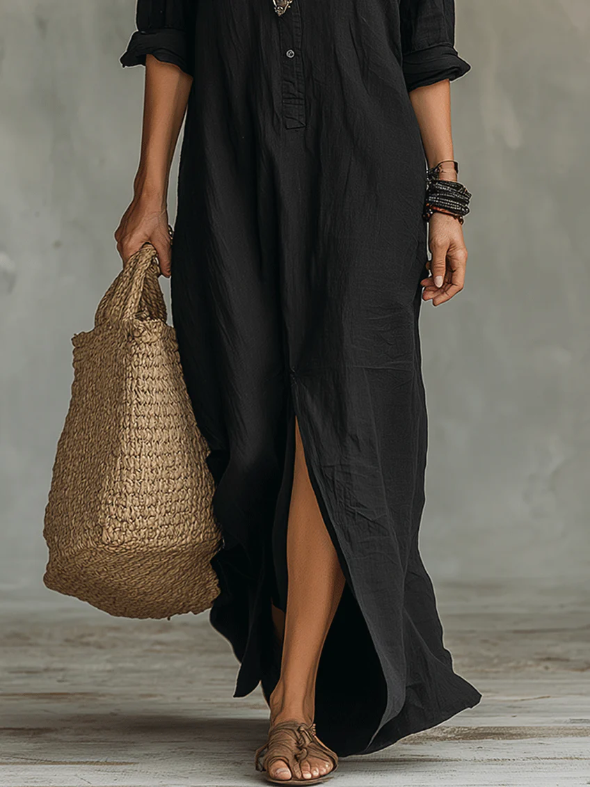 Alessia | Elegante abito a camicia