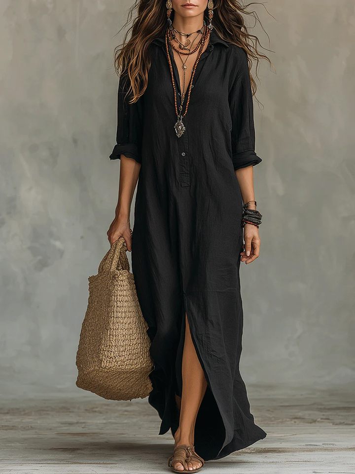 Alessia | Elegante abito a camicia