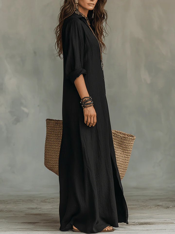 Alessia | Elegante abito a camicia