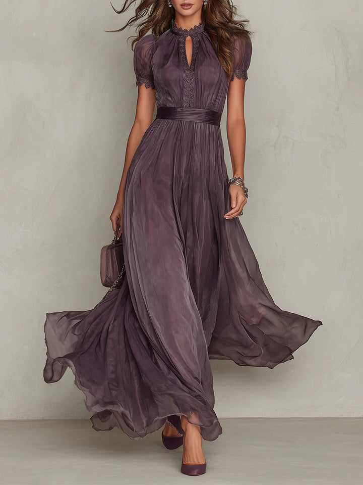 Ashley | Abito lungo in chiffon vintage