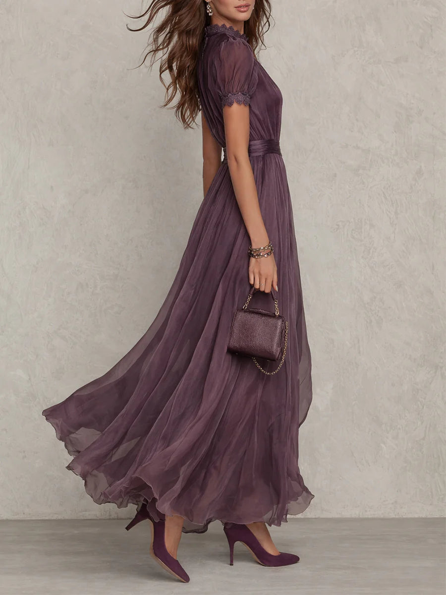 Ashley | Abito lungo in chiffon vintage