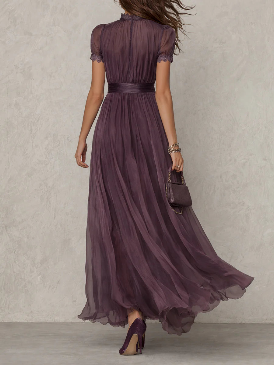 Ashley | Abito lungo in chiffon vintage