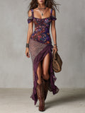 Fiora | Abito Maxi Boho Elegante