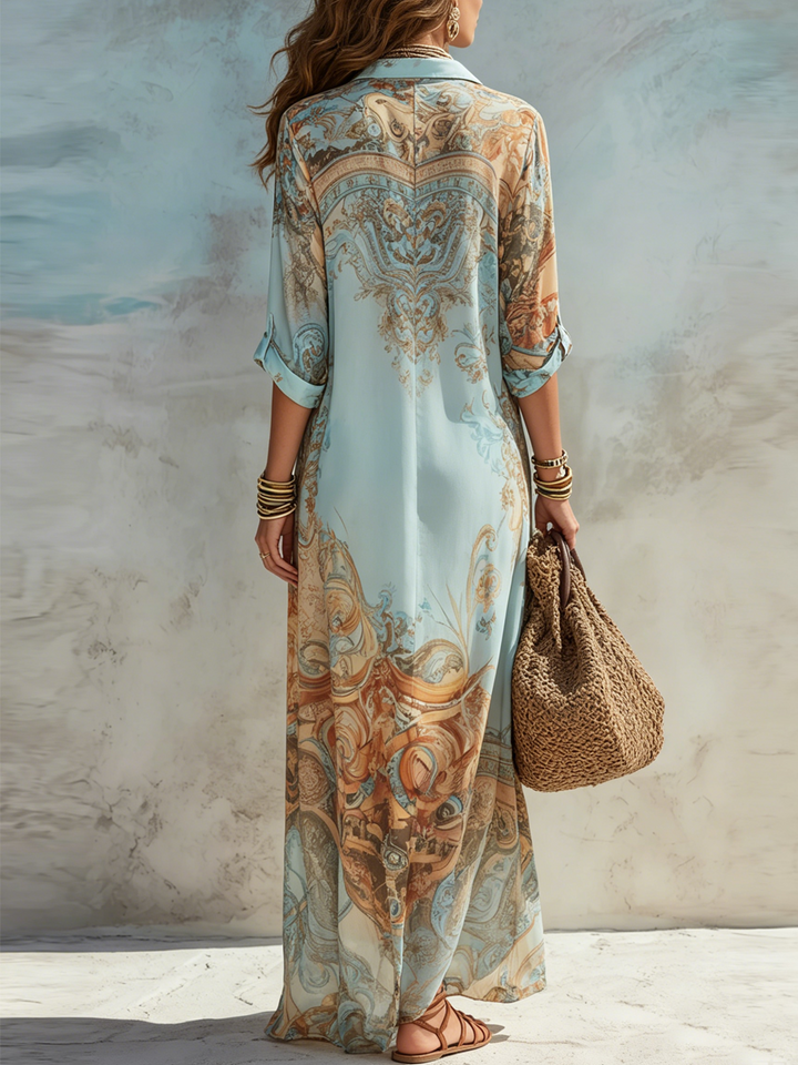 Serena | Abito Chemisier Mediterraneo