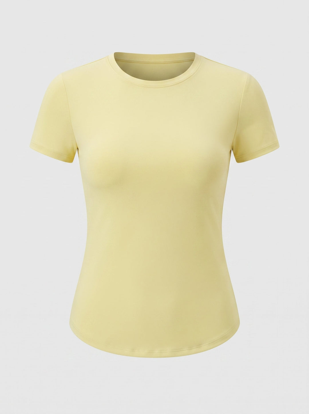 Women's Fitted Crew Neck T-Shirt