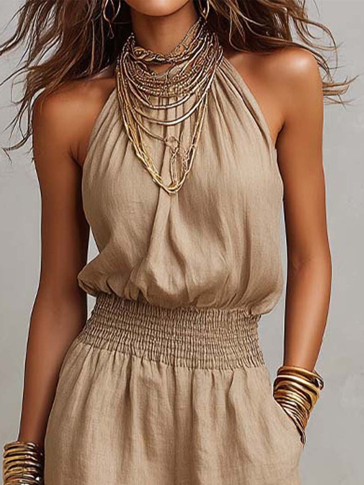 Valeria | Tuta Elegante con Halter