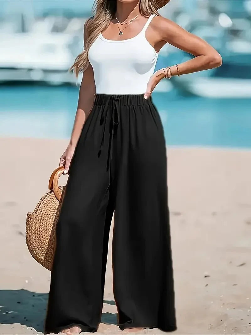 Liv | Pantaloni eleganti a vita alta