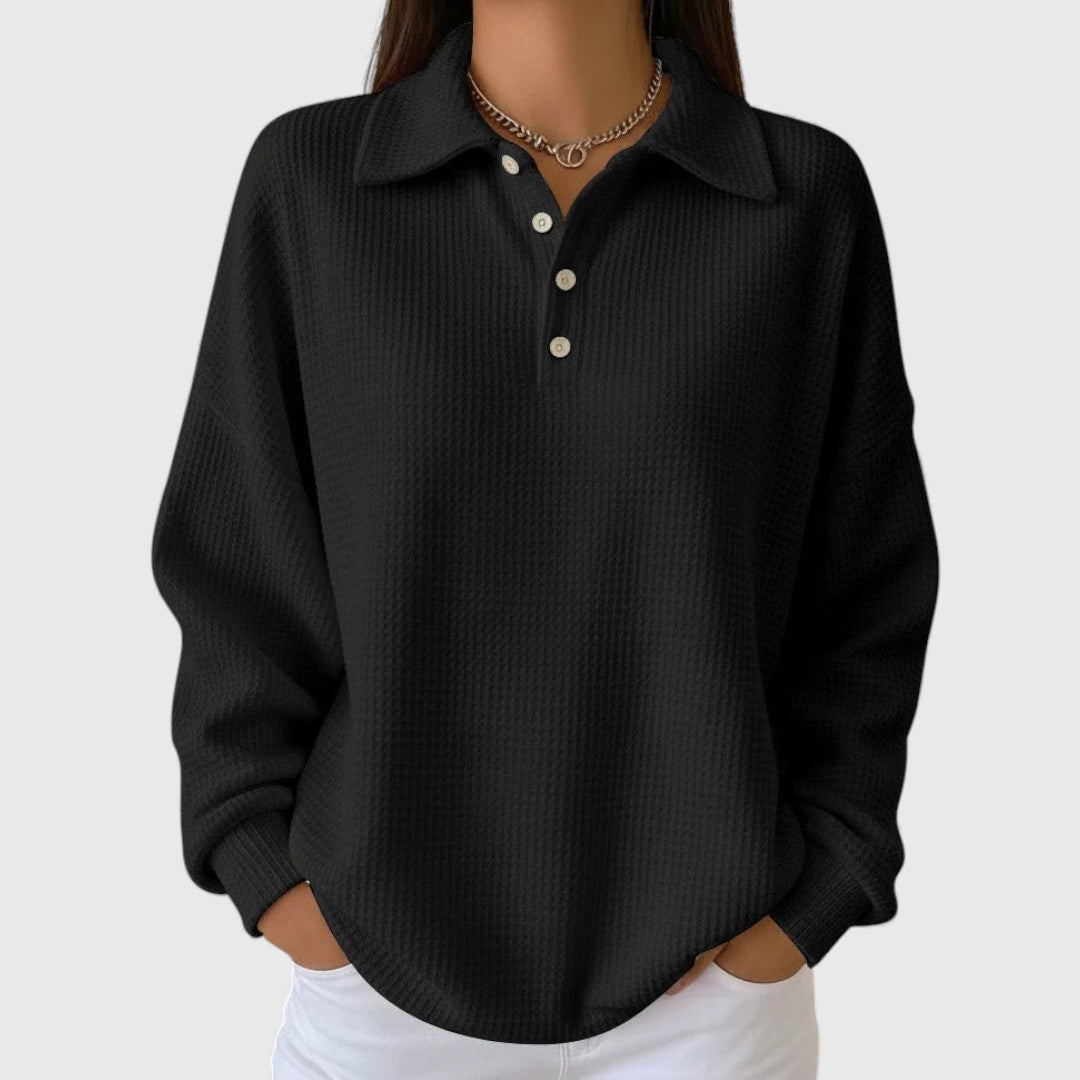 Mara | Maglia Morbida con Colletto