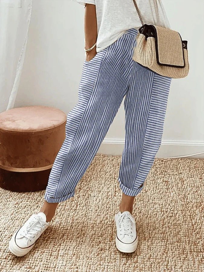 Lore | Pantaloni a righe Lore
