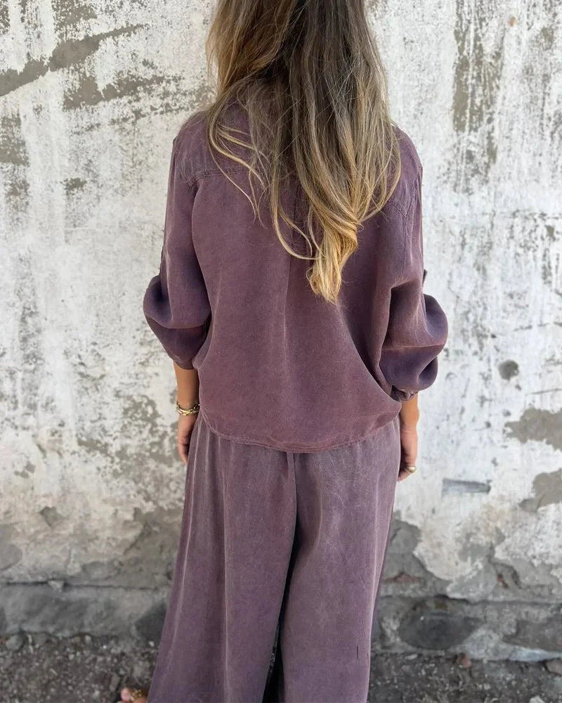 Mela cotogna | Completo due pezzi versatile