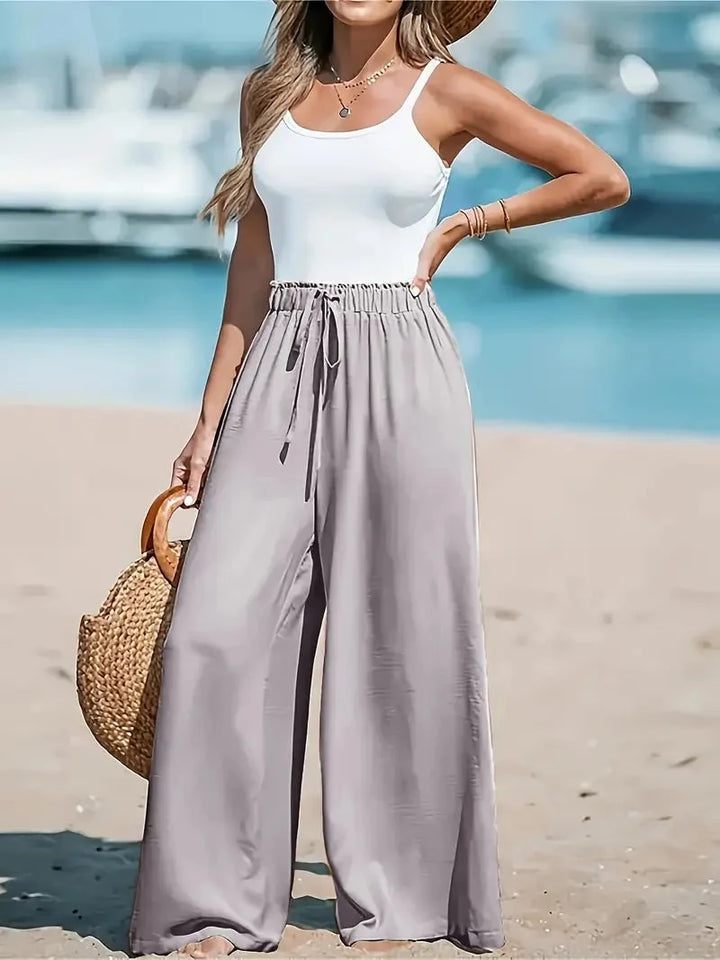 Liv | Pantaloni eleganti a vita alta