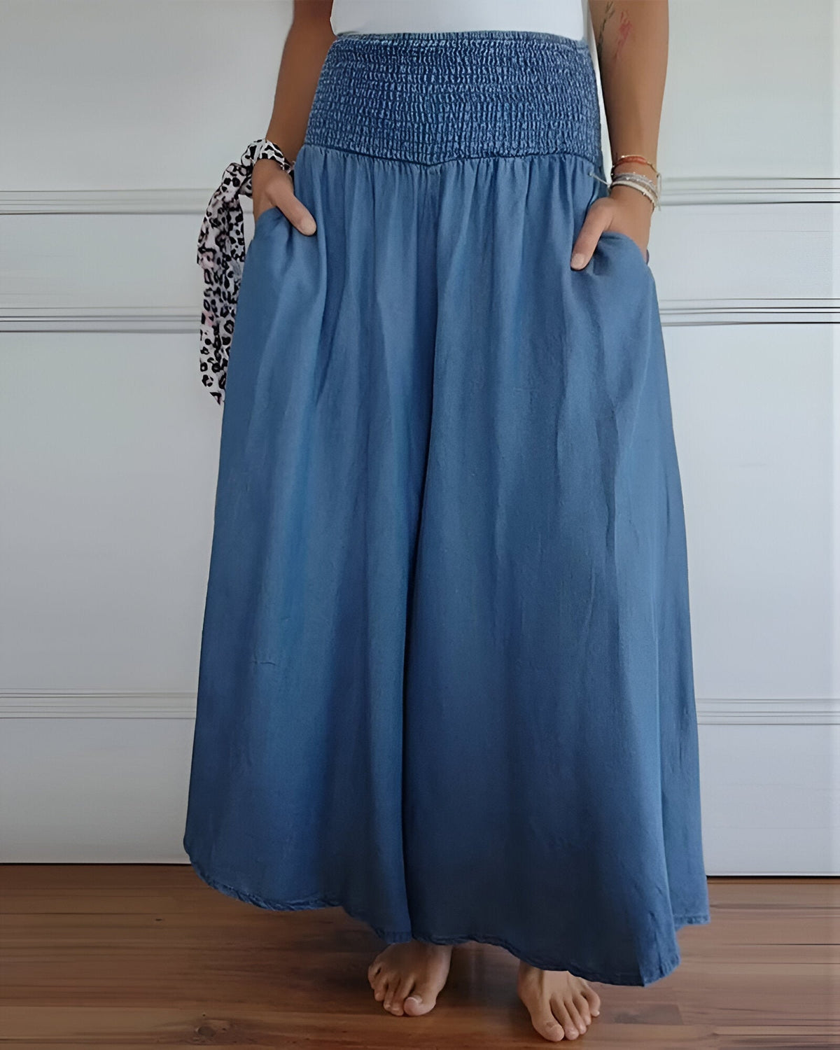 Alva | Pantaloni comodi con vita elastica