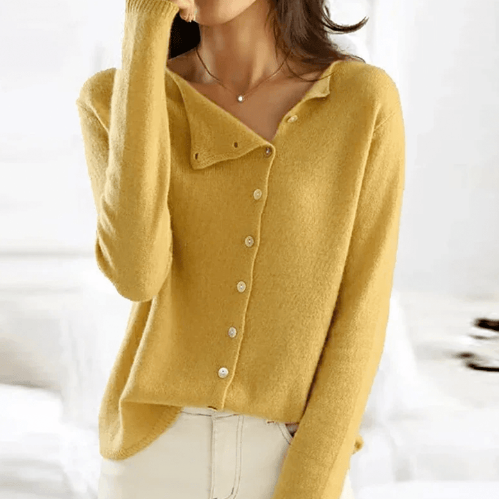 Clara | elegante giacca in maglia