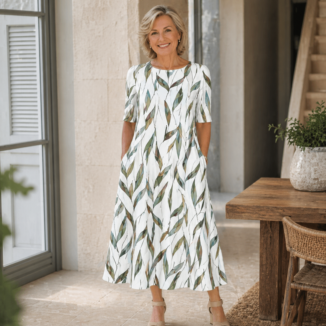 Silvia | Elegante abito a fiori