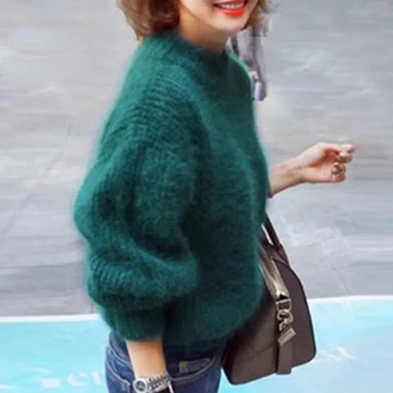 Jessica | Maglione elegante a collo alto