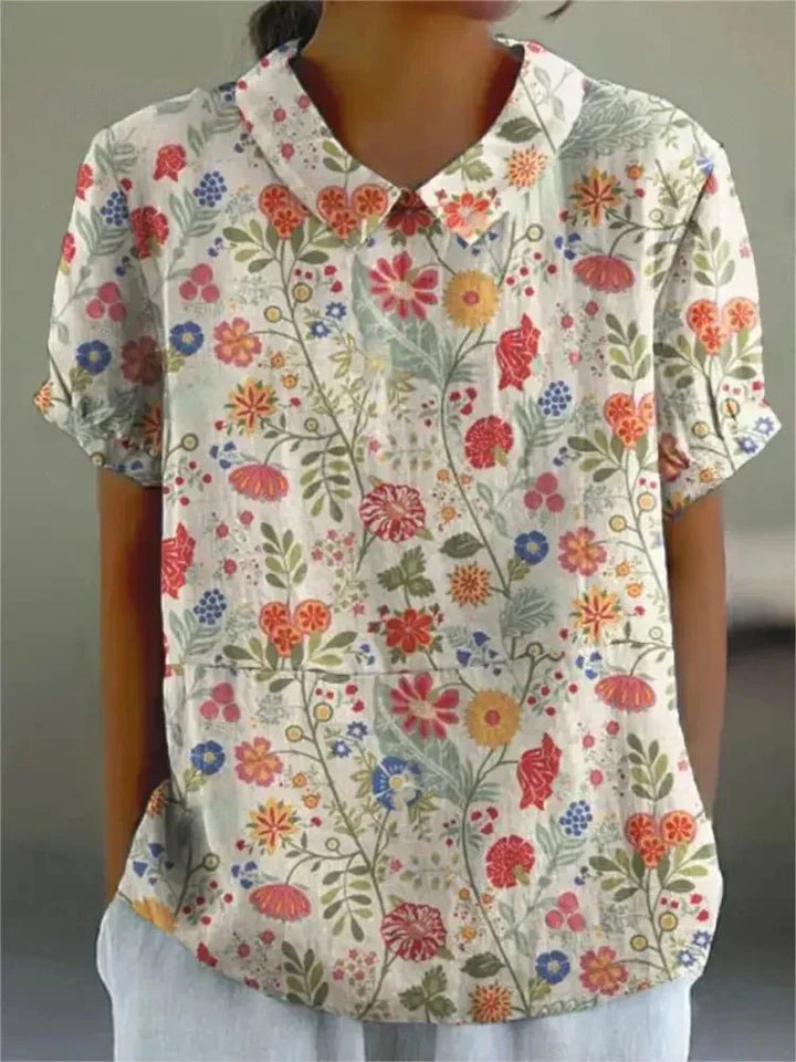 Sofia | Camicia floreale elegante