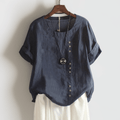Isla | T-shirt chic con bottoni