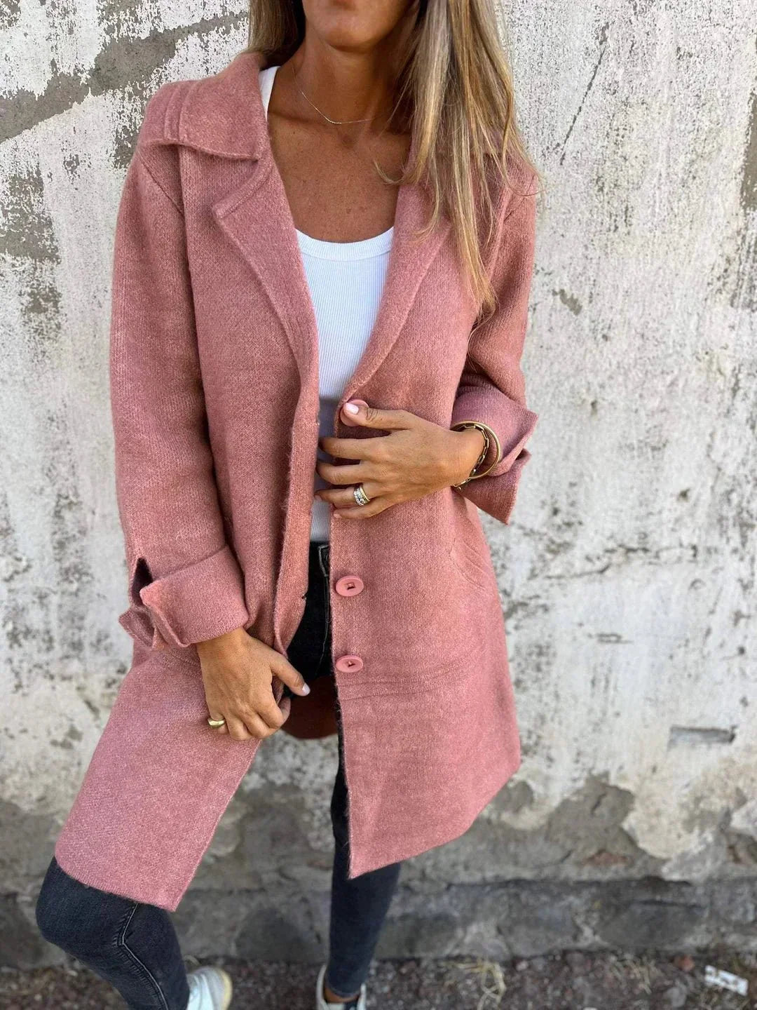 Audrey | Cappotto chic minimalista