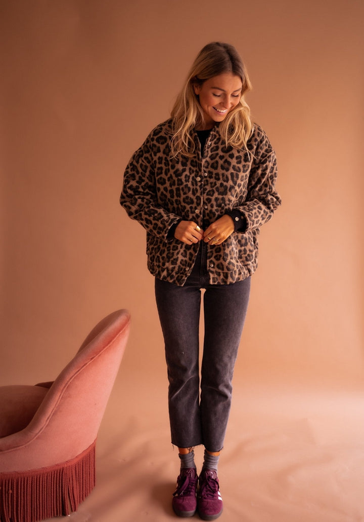 Charlene | Giacca Leopardata alla Moda