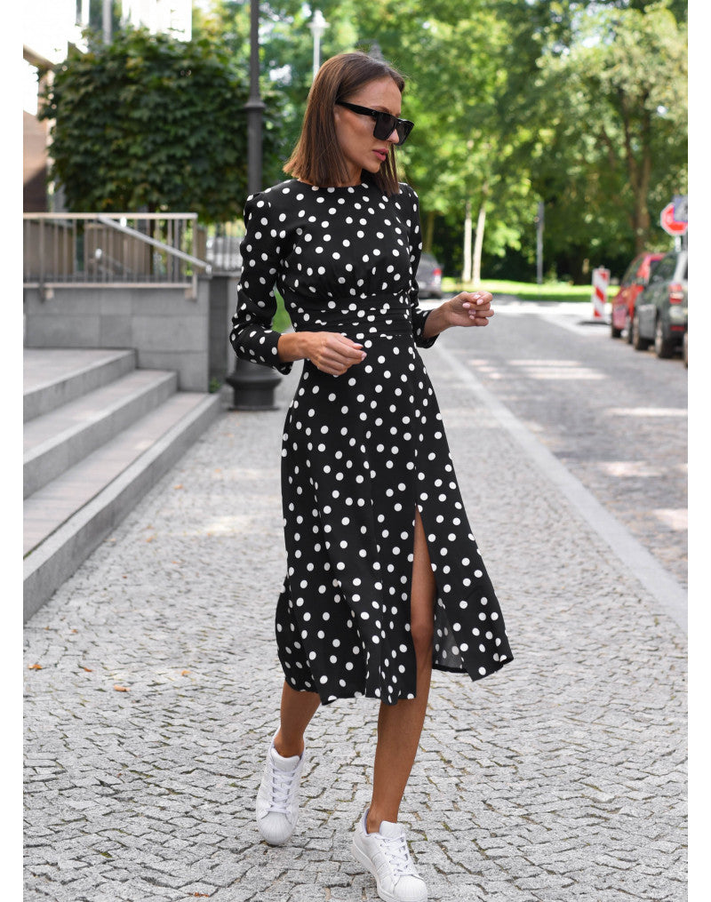 Violetta | Elegante abito a pois