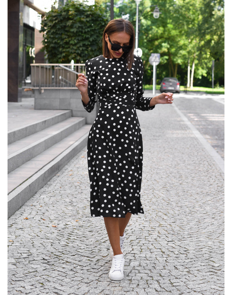 Violetta | Elegante abito a pois