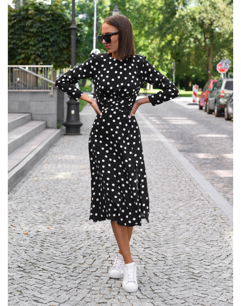Violetta | Elegante abito a pois