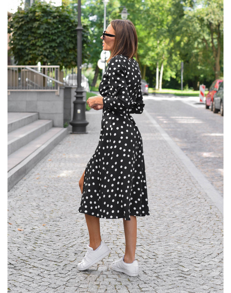 Violetta | Elegante abito a pois